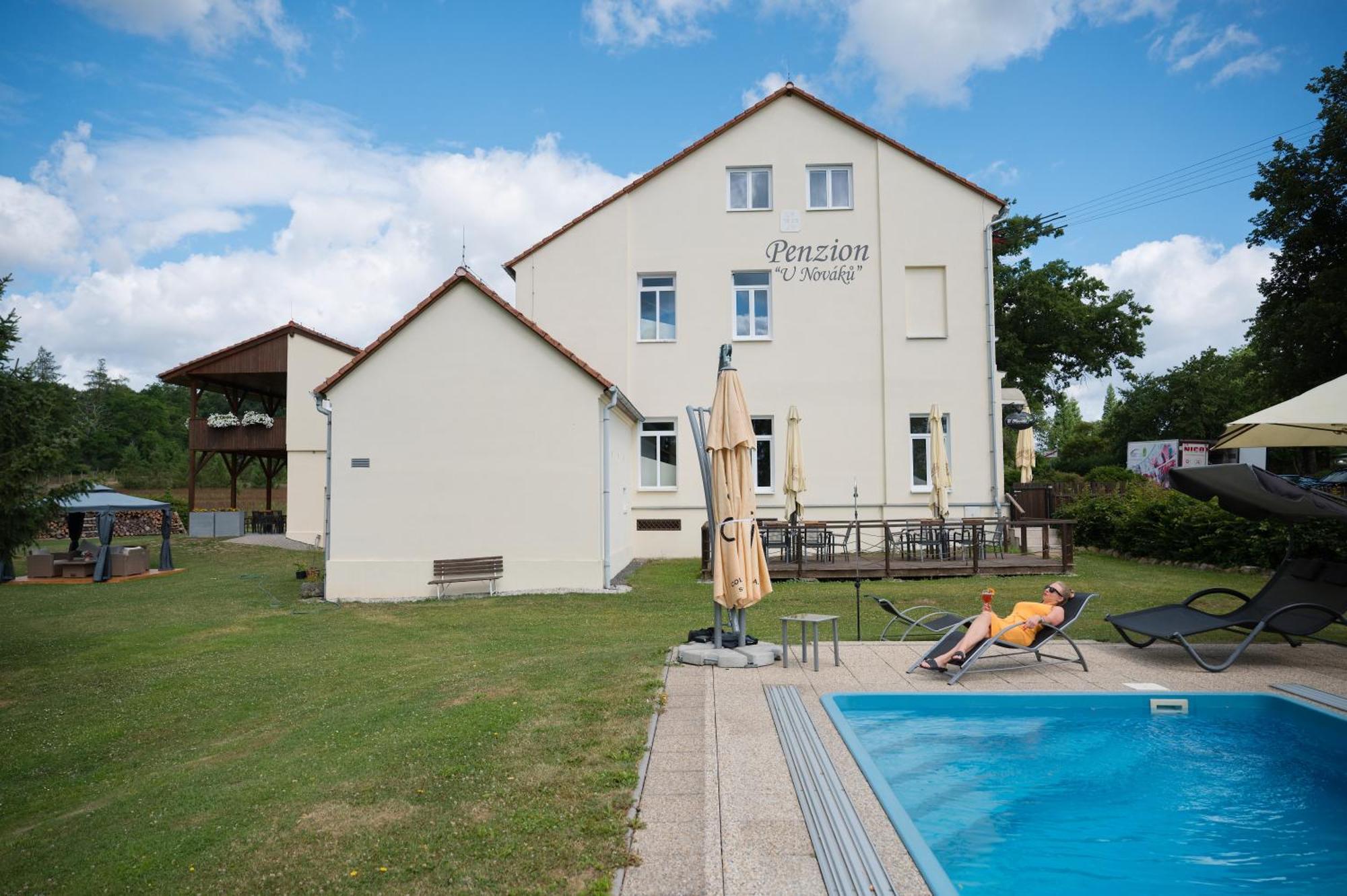 Penzion U Nováků Kožlí u Orlíka Esterno foto